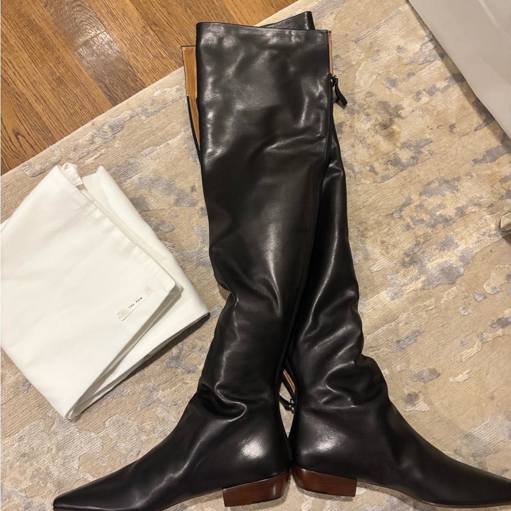 The ROW Awar Leather Knee-High Boots 9.5